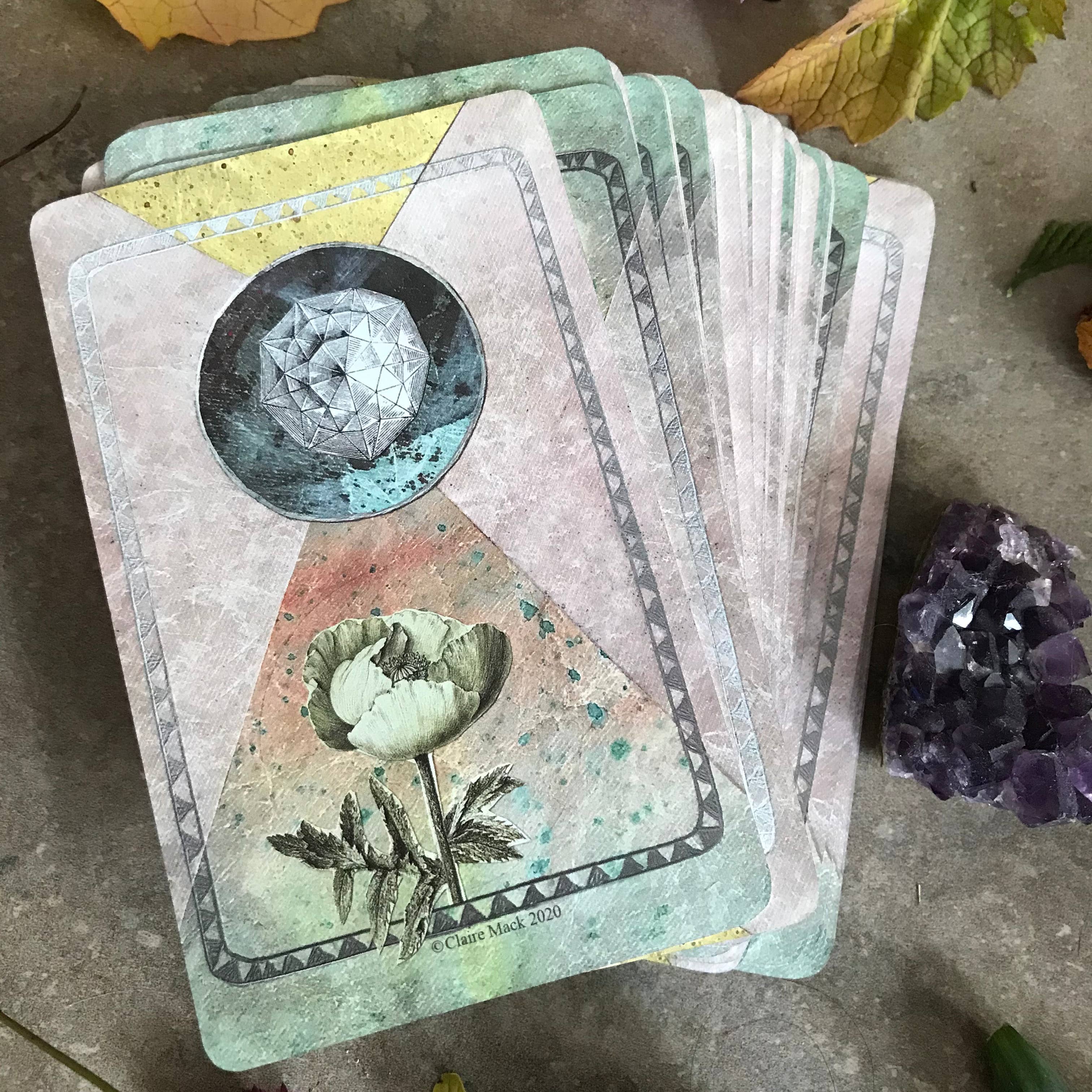 The Faceted Garden Oracle Card Deck 
