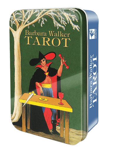 Barbara Walker Tarot in a Tin Tarot Deck