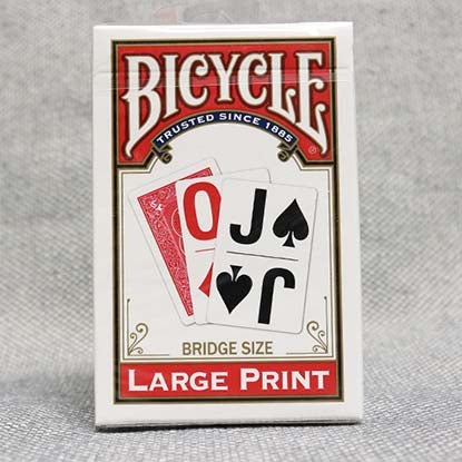 Bicycle Large Print Playing Cards (Bridge Size)