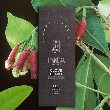 Inca Aromas all-natural fair-trade incense. Clove for prosperity and vitality Incense