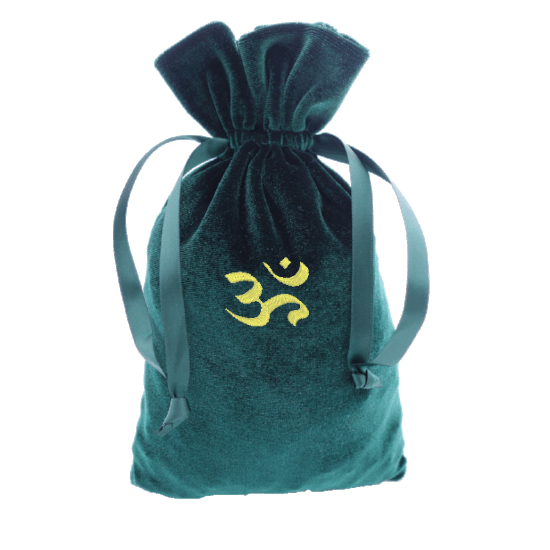 Tarot Bag with Gold Om Bag