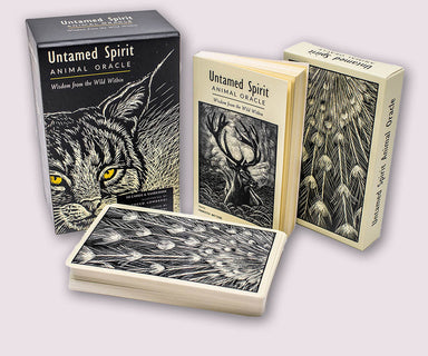 Untamed Spirit Animal Oracle - Wisdom from the World Within - 50 Cards and Guidebook Oracle Deck