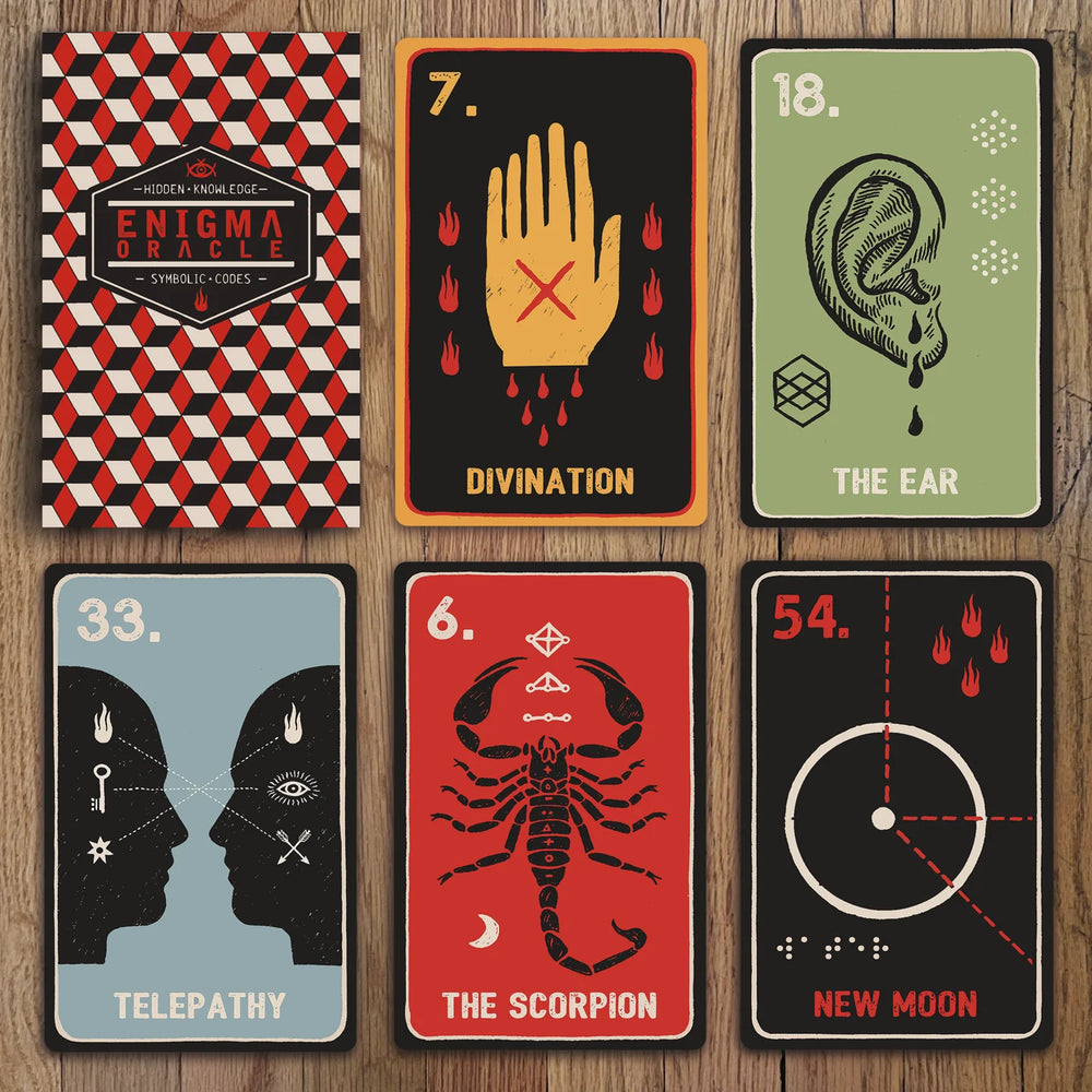 ENIGMA: Hidden Knowledge, Symbolic Codes