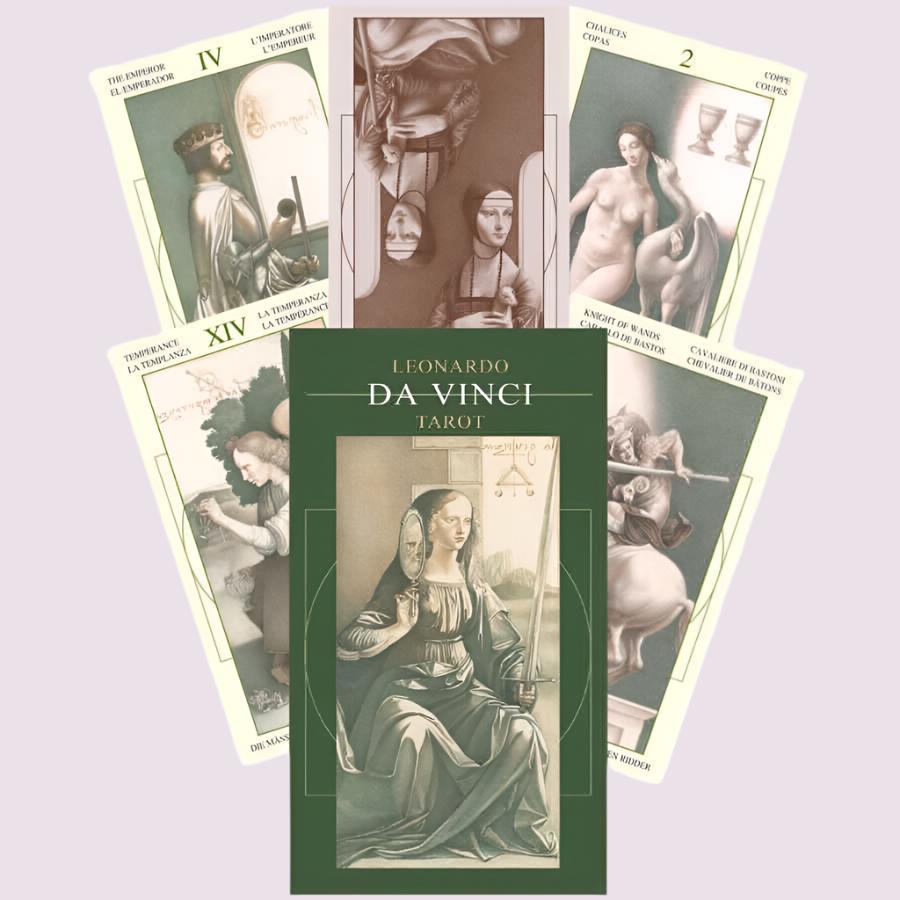 Leonardo Da Vinci Tarot Cards Lo Scarabeo 