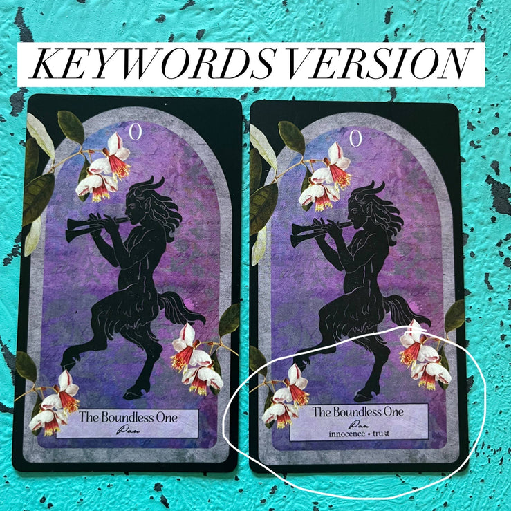 Myth Weaver Tarot- Keywords Edition