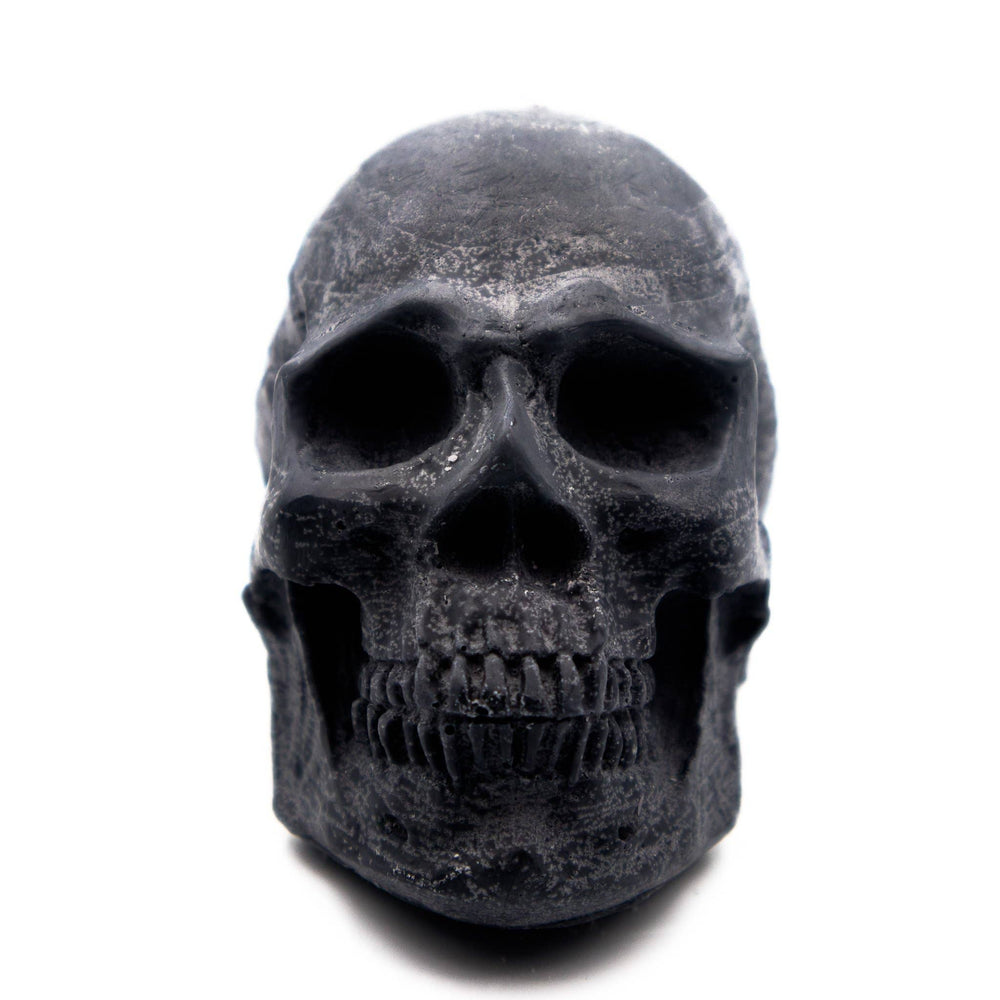 Skull | Pillar Candle: White 