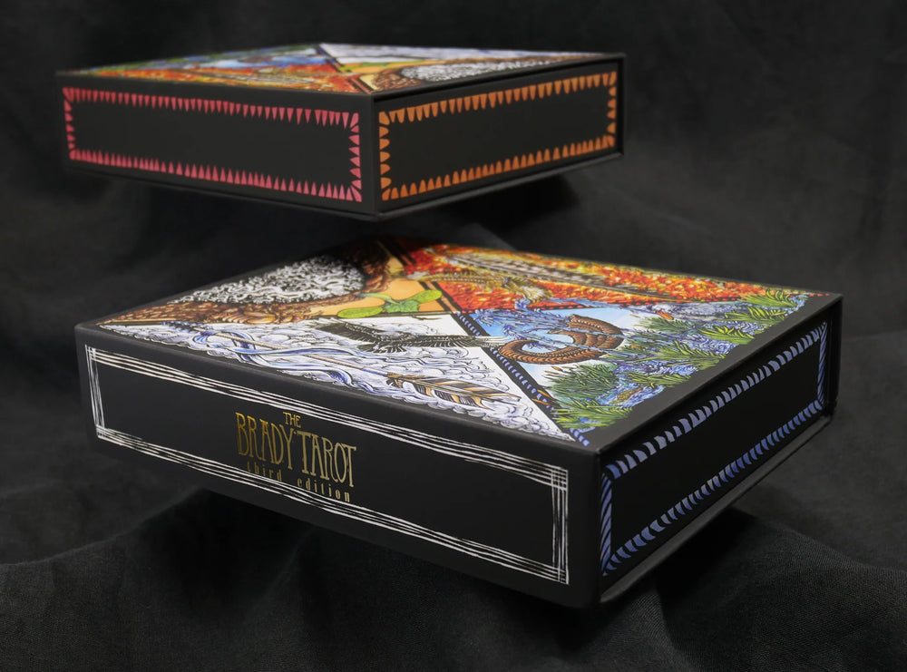 The Brady Tarot — Third Edition (Matte Black Edges)