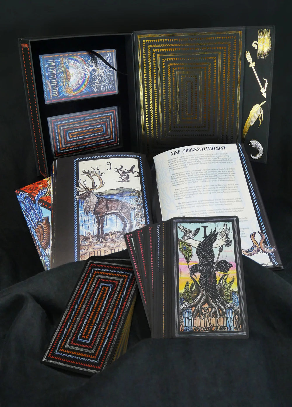The Brady Tarot — Third Edition (Matte Black Edges)