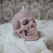 Skull | Pillar Candle: White 