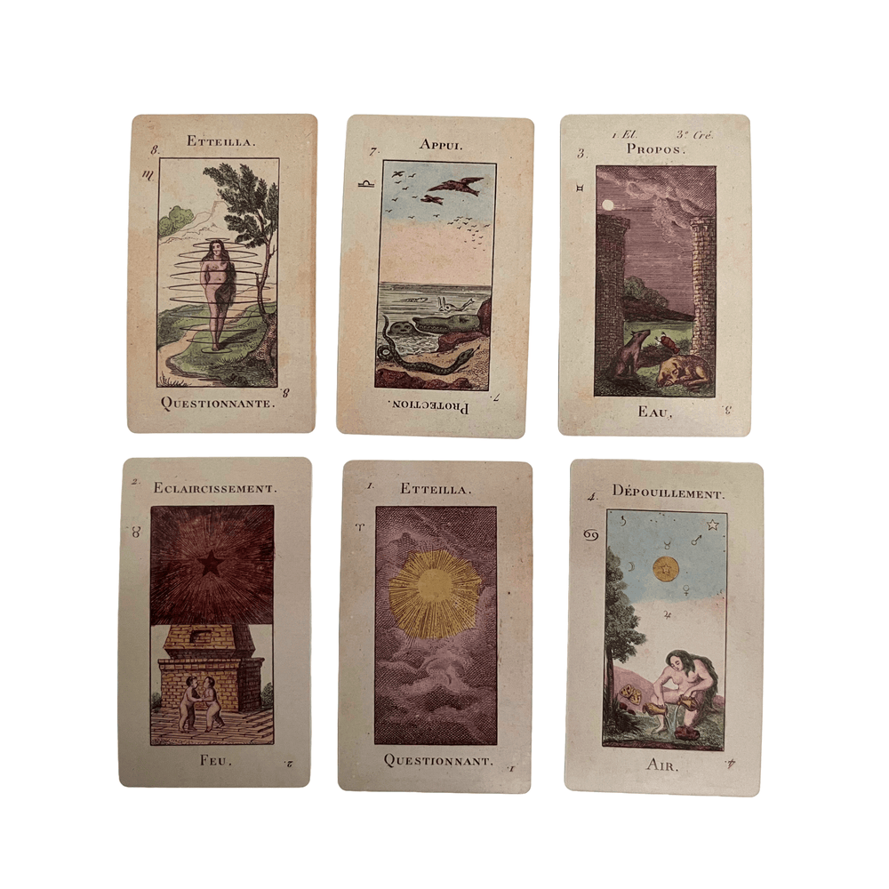 Etteilla Tarot Deck & Guide | Vintage Facsimile 