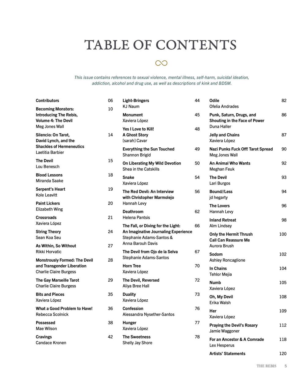The Rebis Vol. III: The Devil — Print Edition