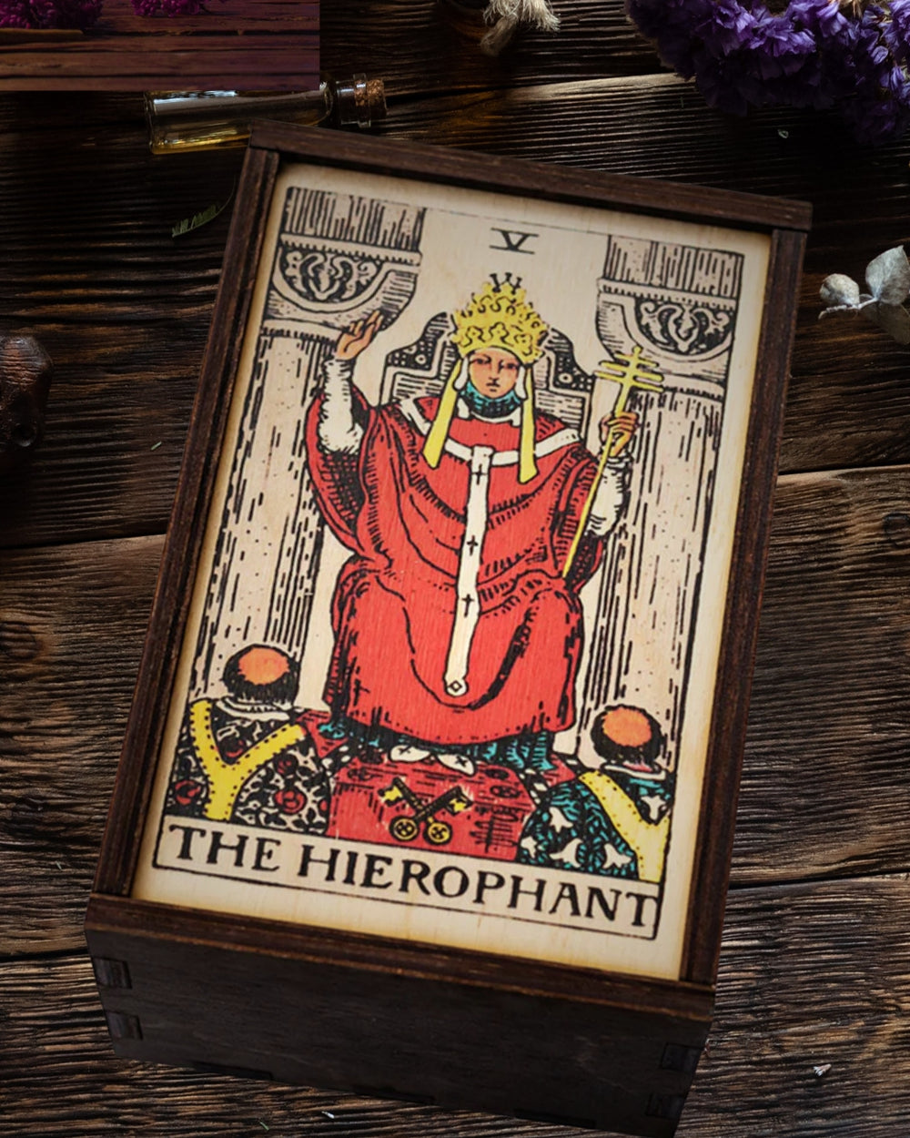 The The Hierophant Tarot Box