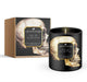 NO. 13 | BROCADE & BONE | RAVEN CANDLE: Cotton 