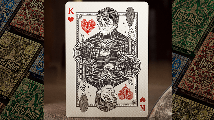 Harry Potter (Green-Slytherin) Playing Cards by theory11 Playing Cards