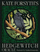 Cover artwork for Kate Forsyth’s Hedgewitch Oracle featuring a black crow perched on a branch beneath a crescent moon surrounded by green foliage.