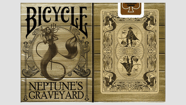 Gilded Neptunes Graveyard (Siren) Playing Cards Playing Cards