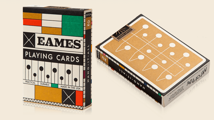 Eames (Hang-It-All) Playing Cards by Art of Play Playing Cards
