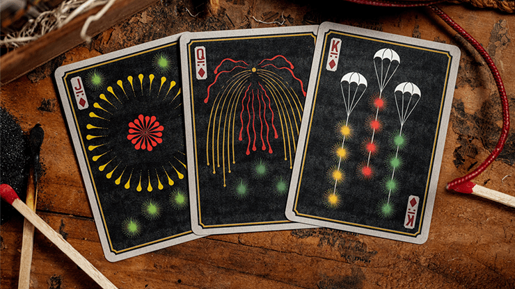 Flowers of Fire Playing cards by kings Wild Project Playing Cards