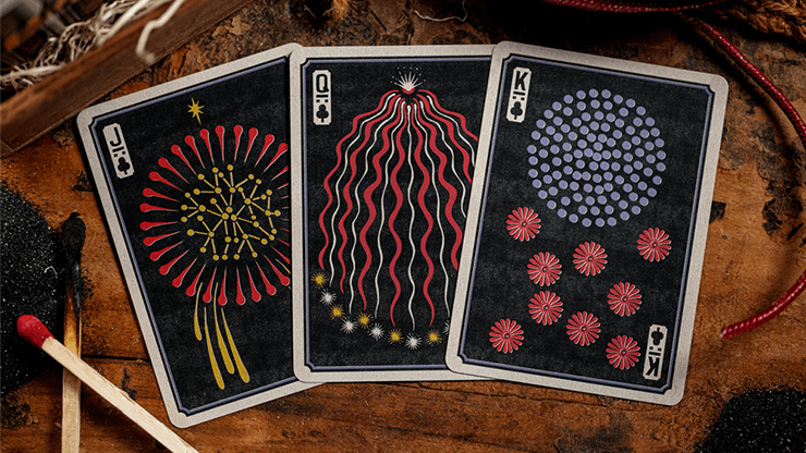 Flowers of Fire Playing cards by kings Wild Project Playing Cards