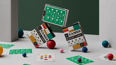 Eames "Hang-It-All" (Green) Playing Cards by Art of Play Playing Cards