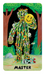 Master court card from Dang Olsen Dream Tarot depicting a figure formed from plants and flowers, representing growth and integration in a symbolic indie tarot system