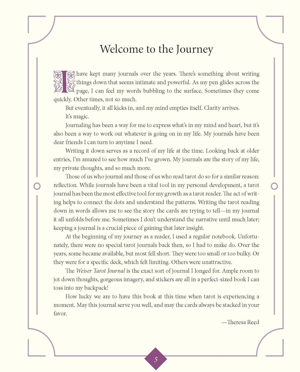 The Weiser Tarot Journal: Guidance and Practice Journal