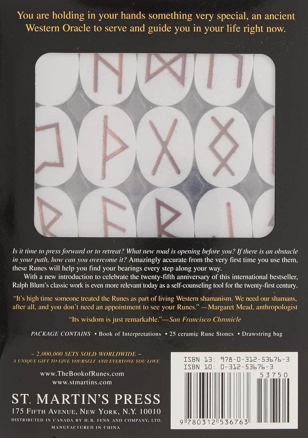 Runic Rings Books The Book of Runes, 25th Anniversary Edition — TarotArts
