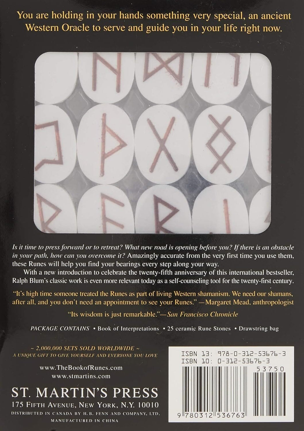 The Book of Runes, 25th Anniversary Edition — TarotArts