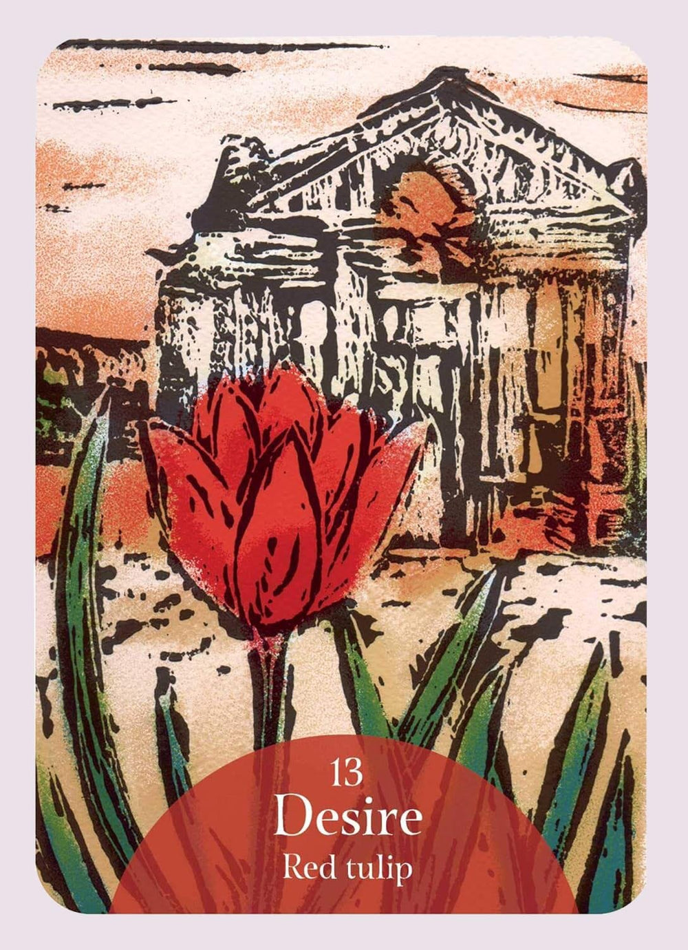 The Language of Flowers Oracle Oracle Deck