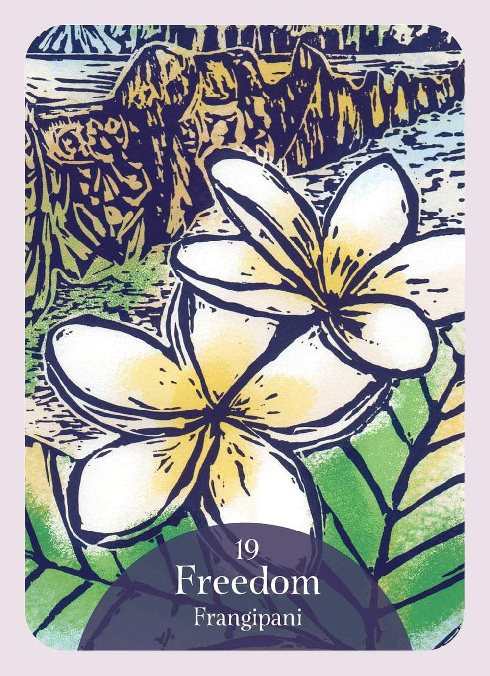 The Language of Flowers Oracle Oracle Deck