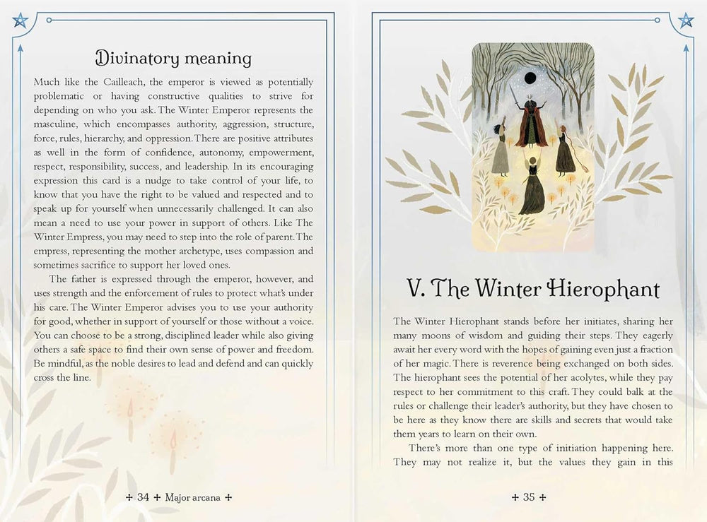 Seasons of the Witch: Winter Tarot