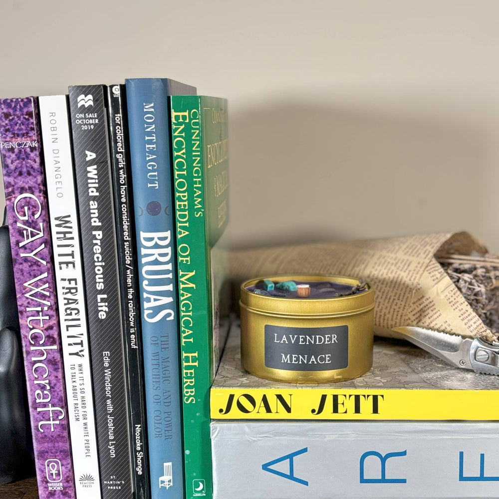 Lavender Menace – Sacred Ceremony Candle (8 oz)