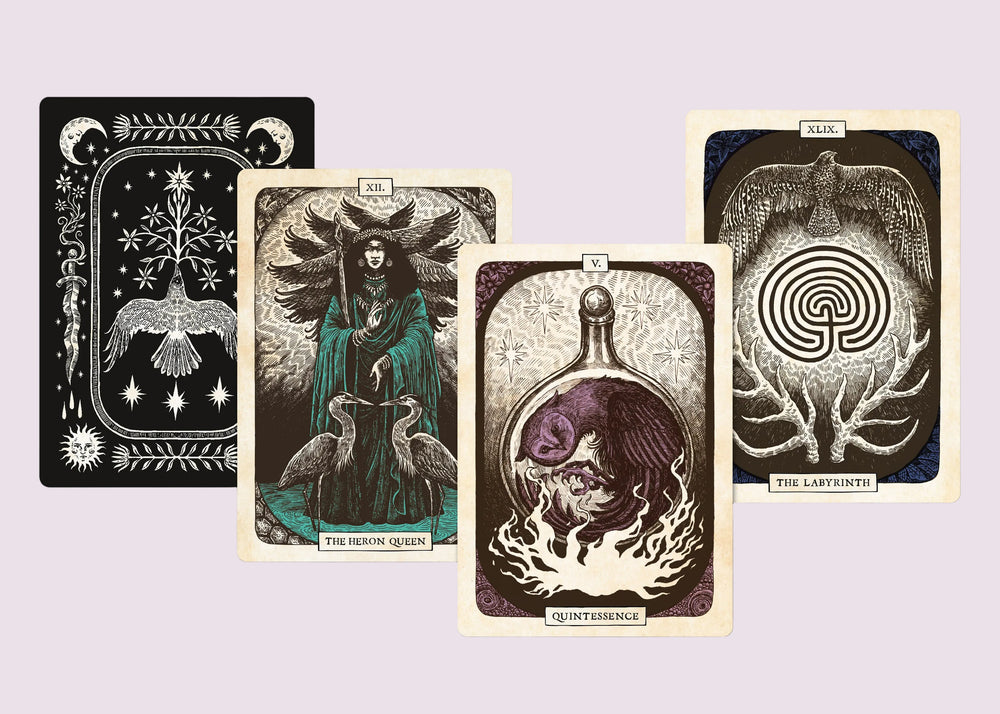 The Black Bird Oracle Deck