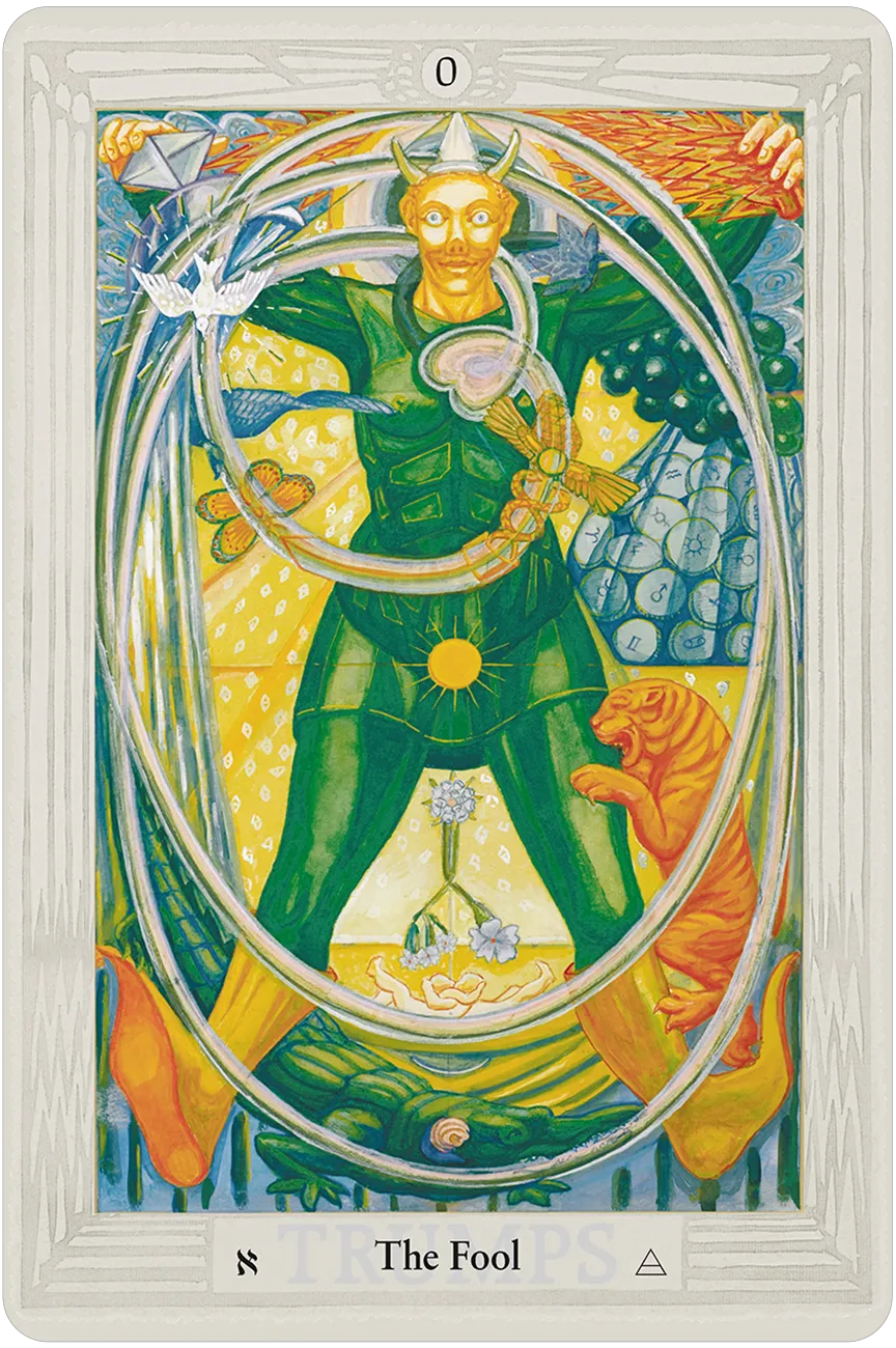 Thoth Tarot Deck — Standard Size (Crowley & Harris, U.S. Games)