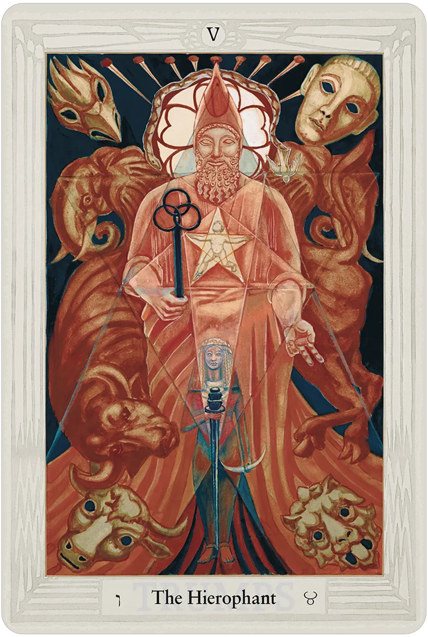 Thoth Tarot Deck — Standard Size (Crowley & Harris, U.S. Games)