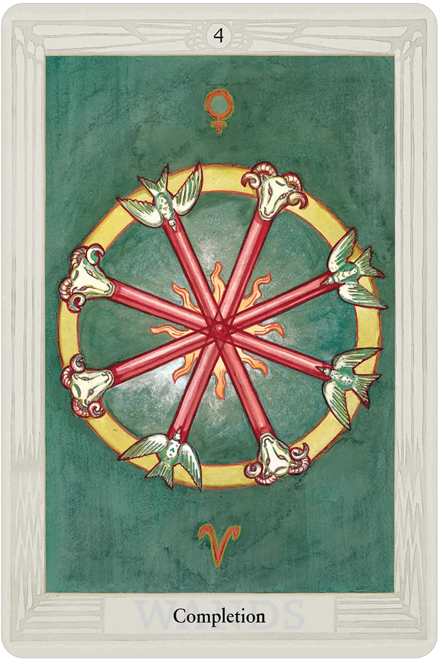 Thoth Tarot Deck — Standard Size (Crowley & Harris, U.S. Games)