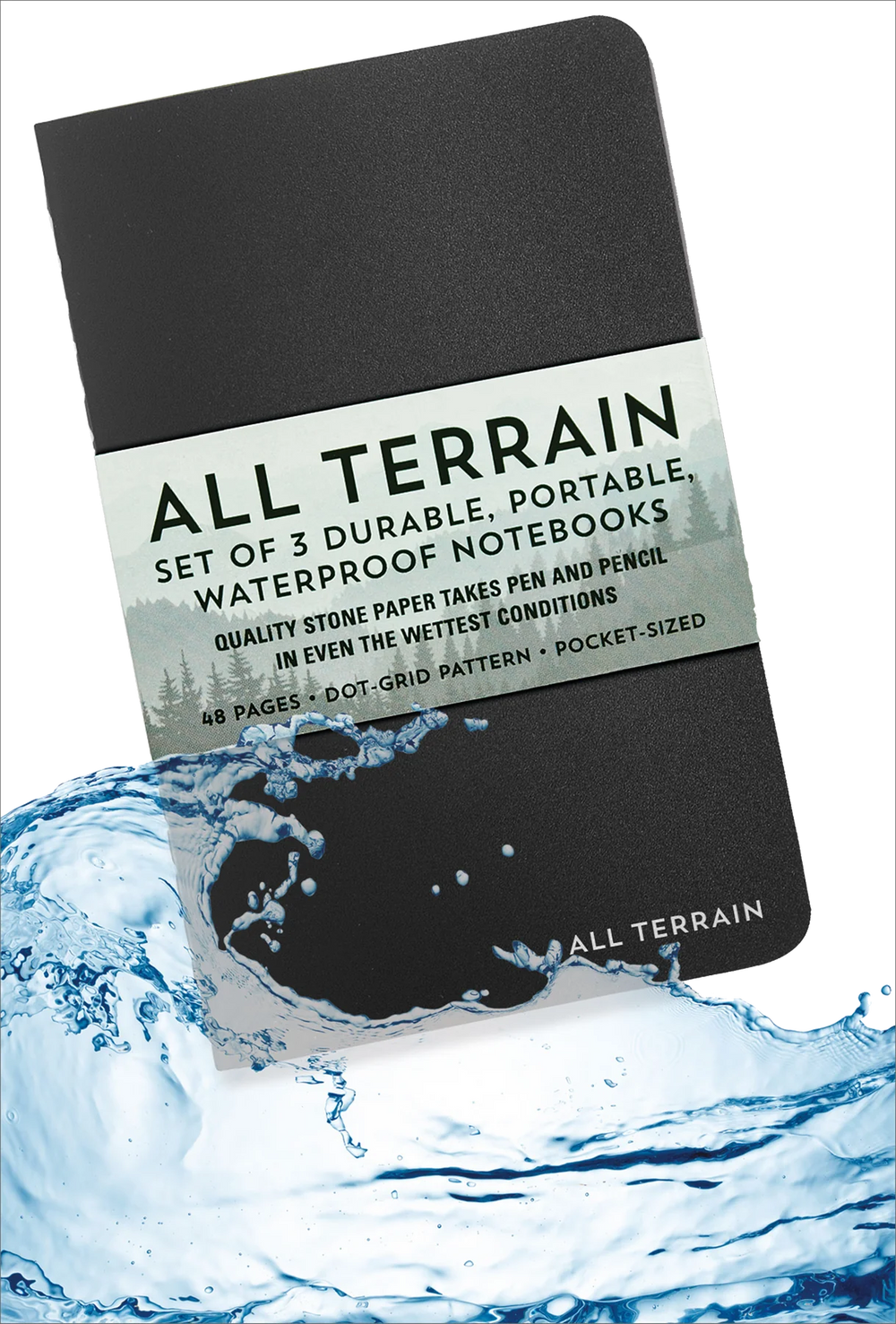 All Terrain: Waterproof Pocket Notebook Set Journal