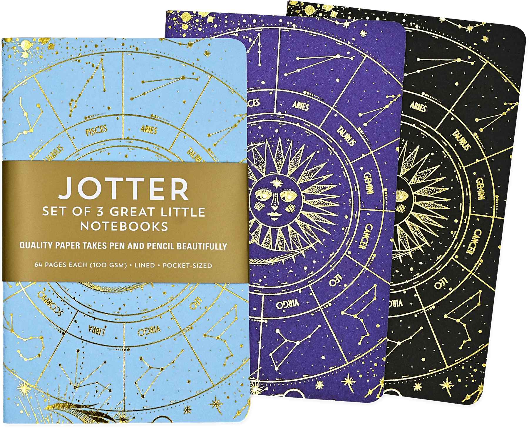 Jotter Mini Notebook Set: Celestial Journal