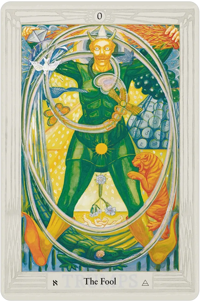 Pocket Swiss Crowley Thoth Tarot Deck