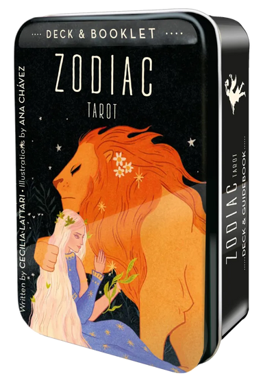 Zodiac Tarot In A Tin Tarot Deck