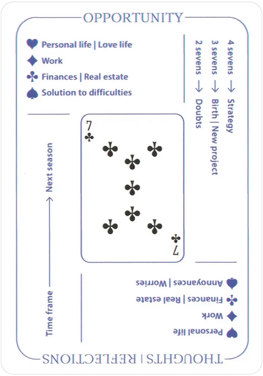 Joséphine's Divination Playing Cards Playing Cards