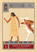Tepy-a Kenmet oracle card showing figure and cow based on ancient Egyptian imagery
