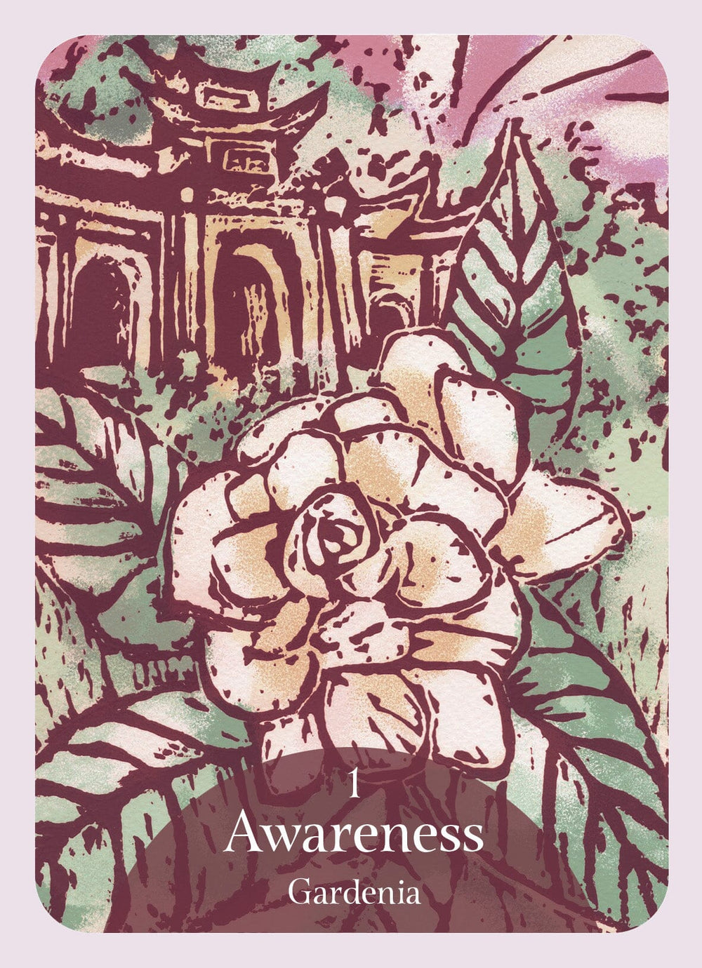 The Language of Flowers Oracle Oracle Deck