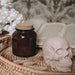 Skull | Pillar Candle: White 