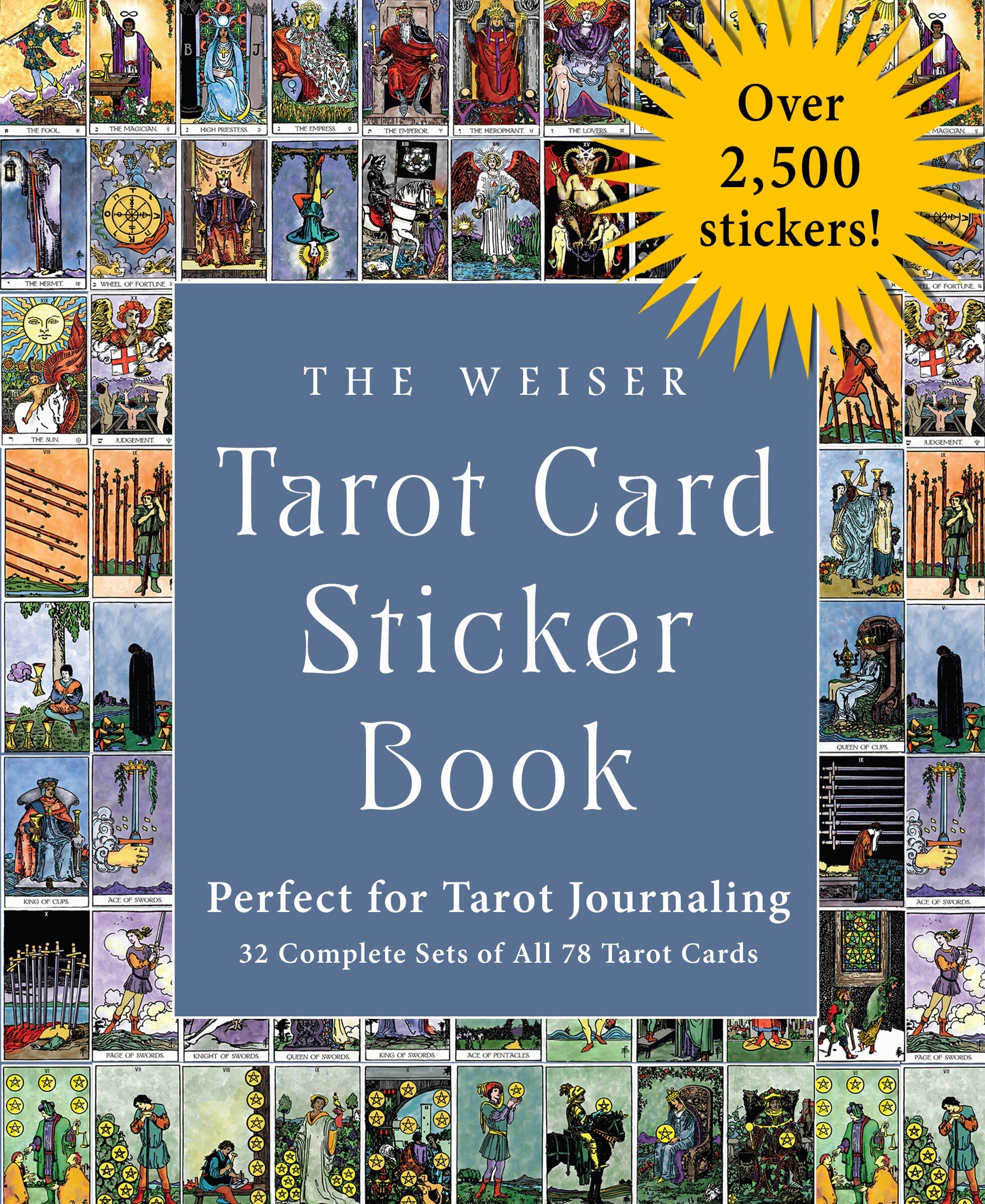 The Weiser Tarot Card Sticker Book books