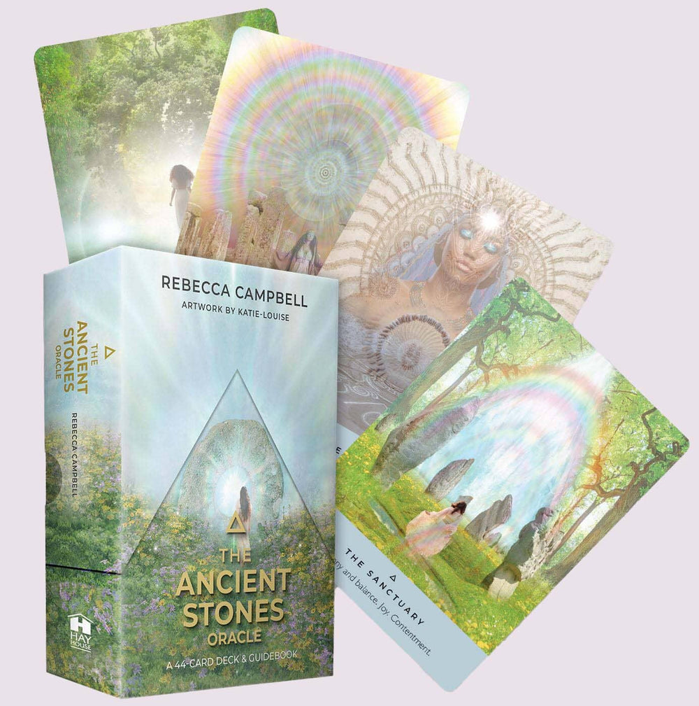 Ancient Stones Oracle: a 44 card deck and guidebook by Rebecca Oracle Deck