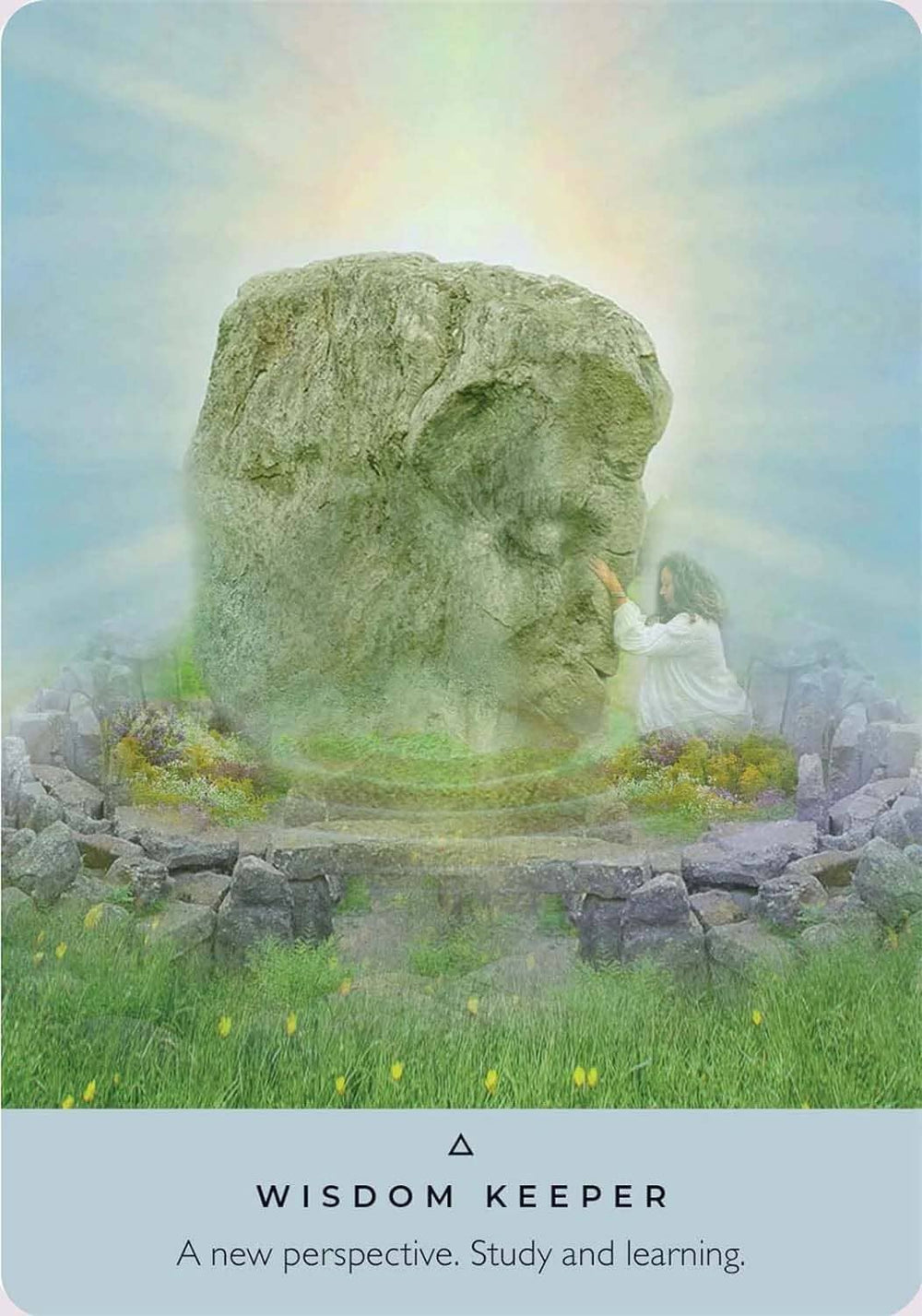 Ancient Stones Oracle: a 44 card deck and guidebook by Rebecca Oracle Deck