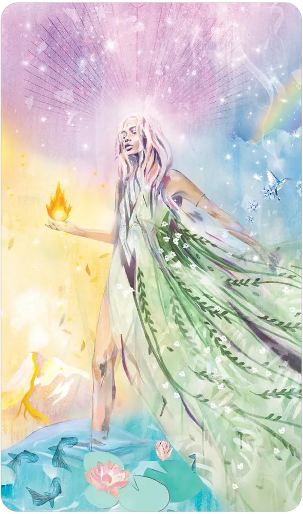 Golden Keys of Gaia Oracle Deck