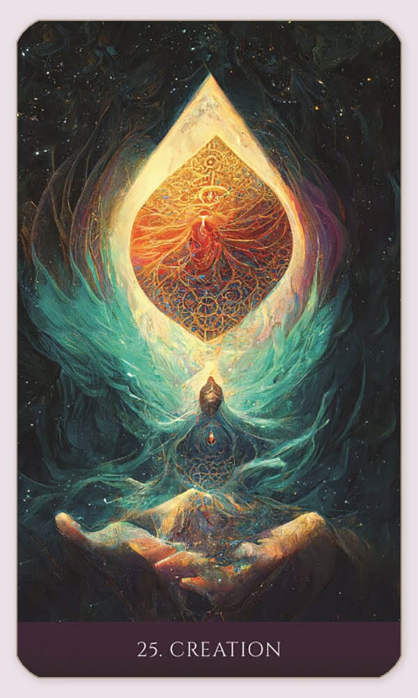 Blue Angel Oracle Card Example Blue Angel Oracle - New Earth Edition — TarotArts