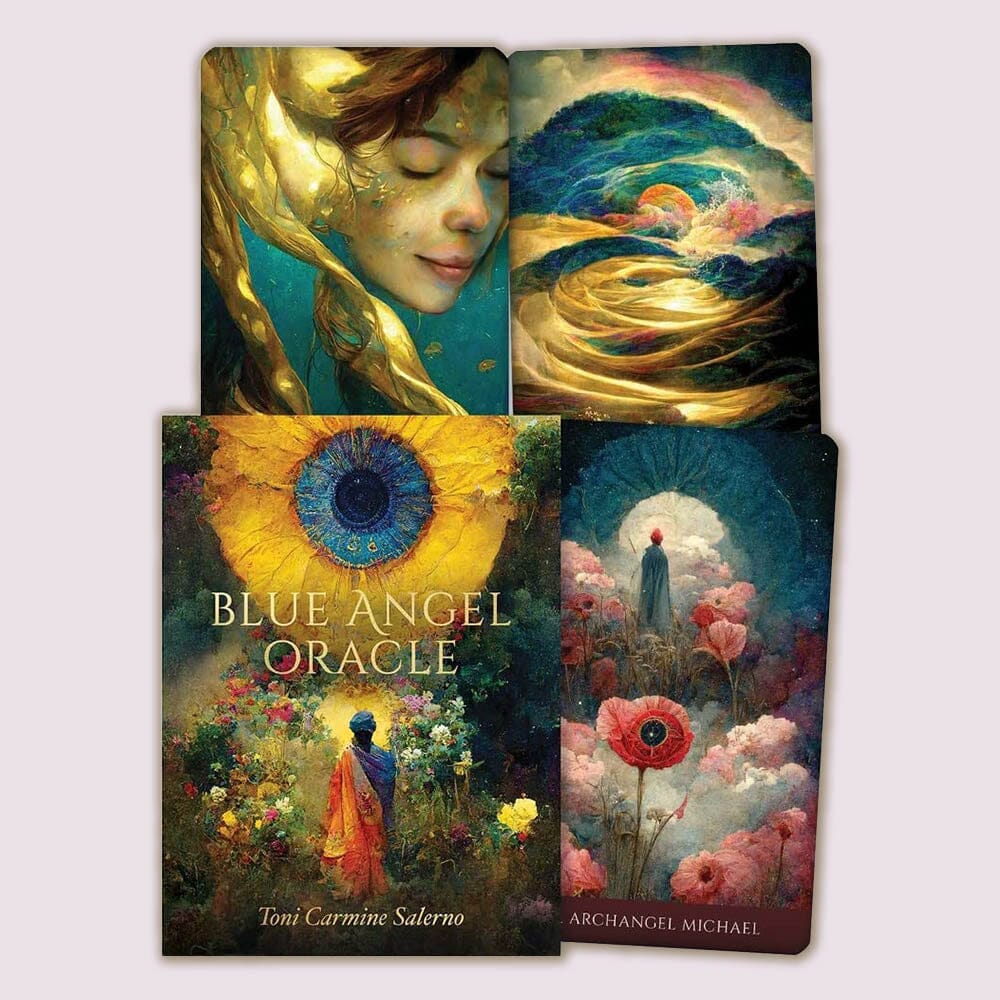 Blue Angel Oracle Card Example Blue Angel Oracle - New Earth Edition — TarotArts